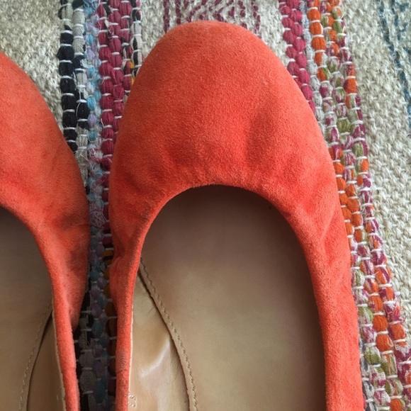 J. Crew suede ballerina flats - Picture 7 of 8